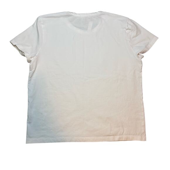 Madewell NWT White Cotton Crewneck Tee Shirt L | Classic Layering Top - Picture 6 of 8